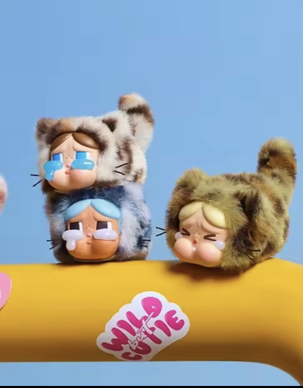 哭娃-豹豹猫猫搪胶整端