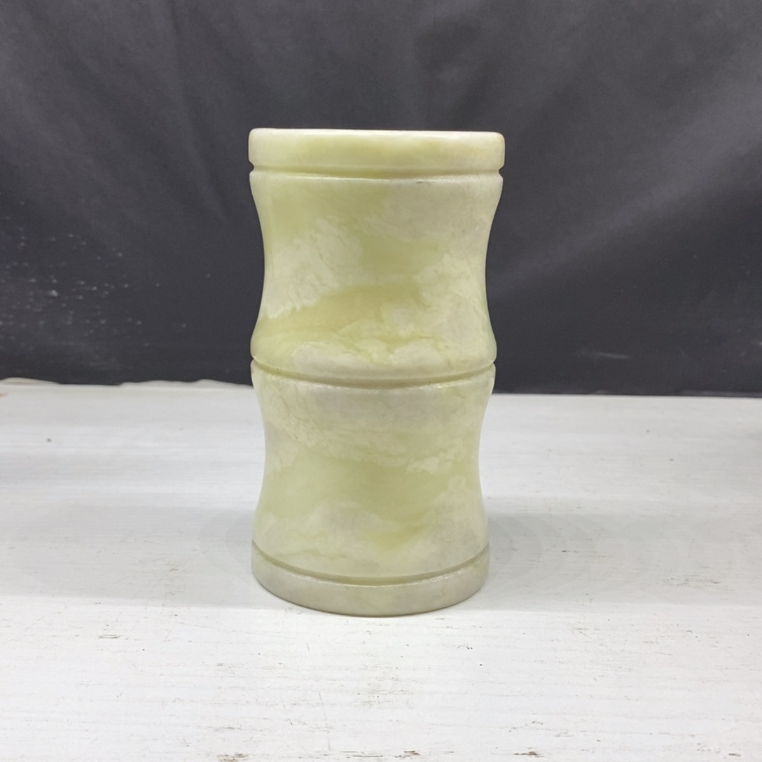 【闪购商品】岫玉未镶嵌珠宝奇石帽*哥蛇纹石玉方解石玉