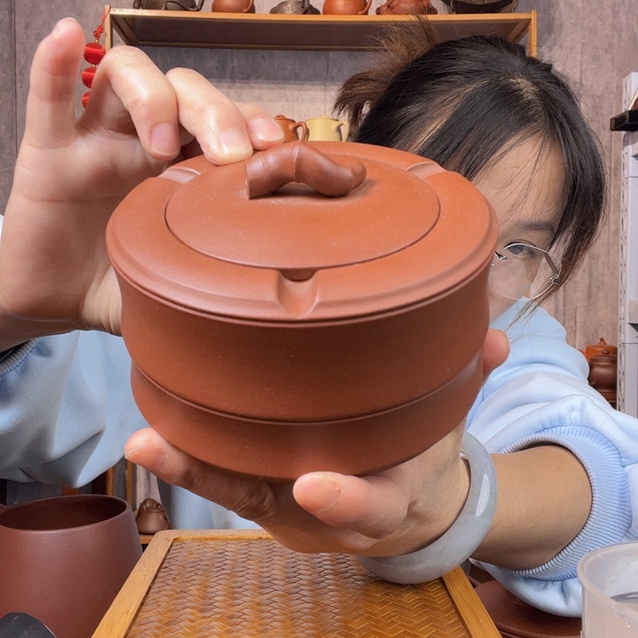 茶杯紫砂原矿紫砂杯