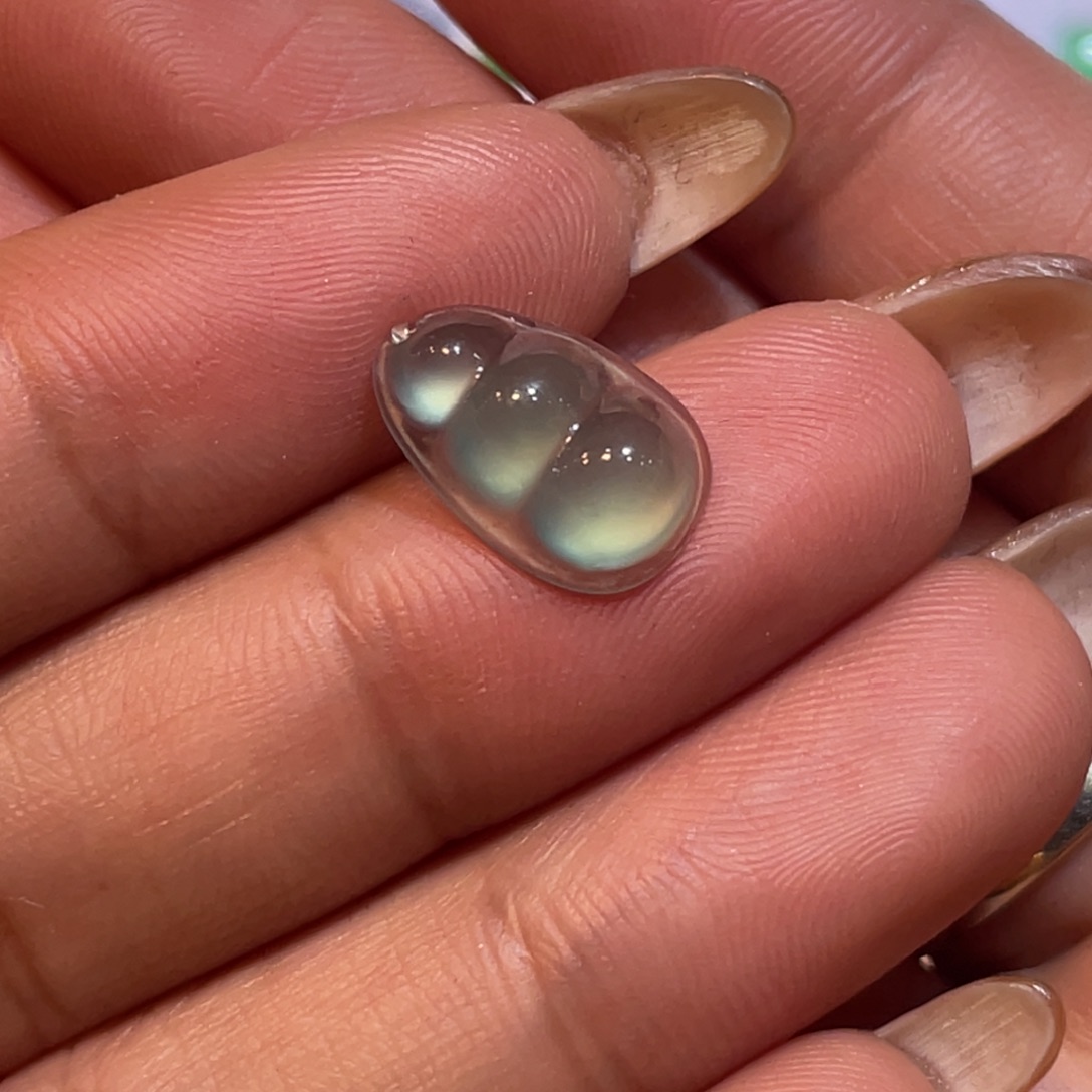 颈饰未镶嵌翡翠豆子