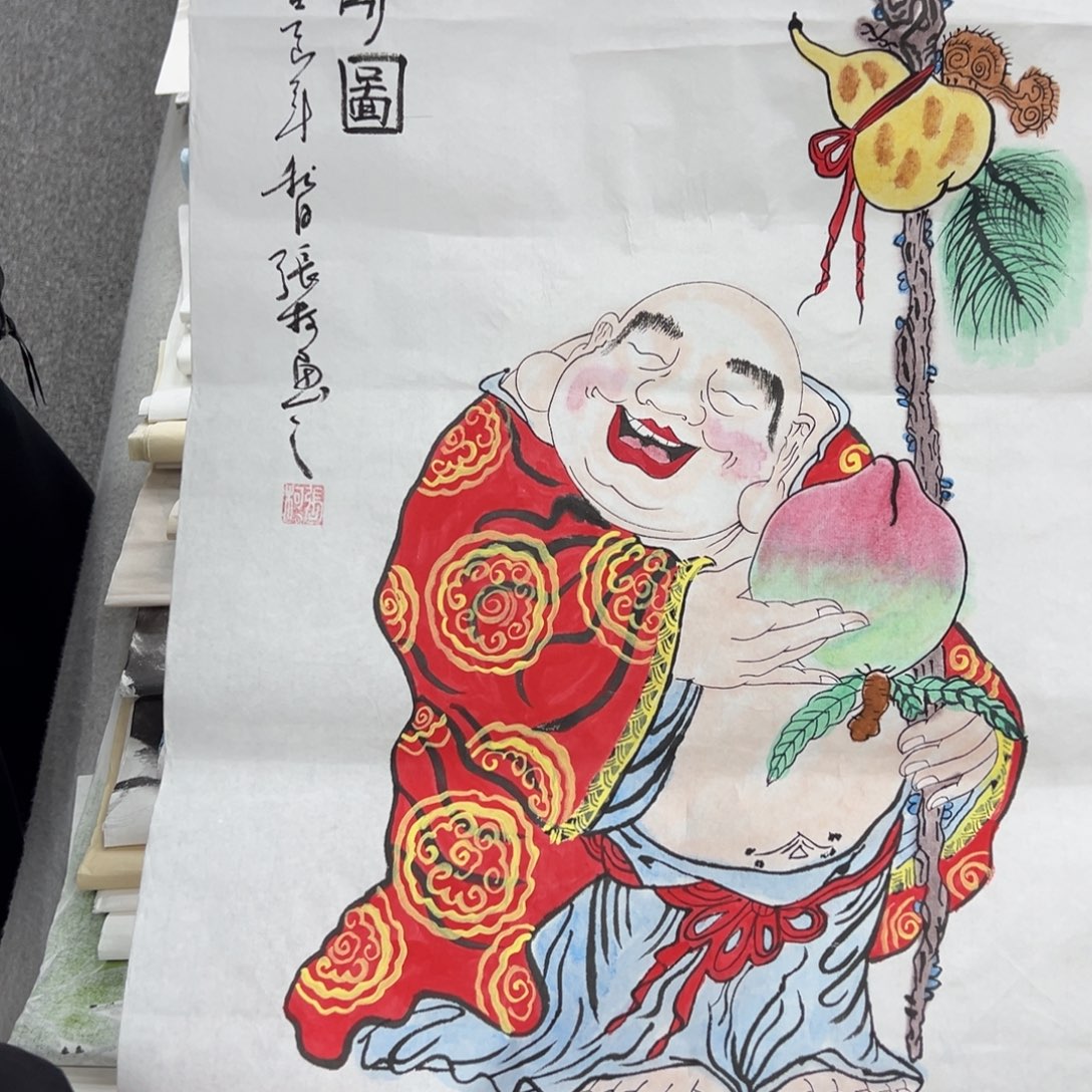 国画纯手绘字画宣纸