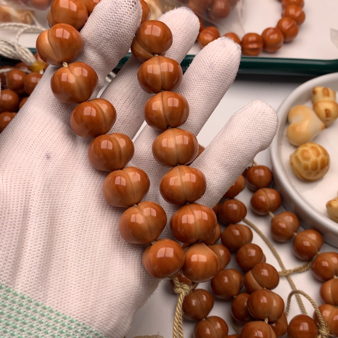 比***堡猴头核桃手串猴头核桃