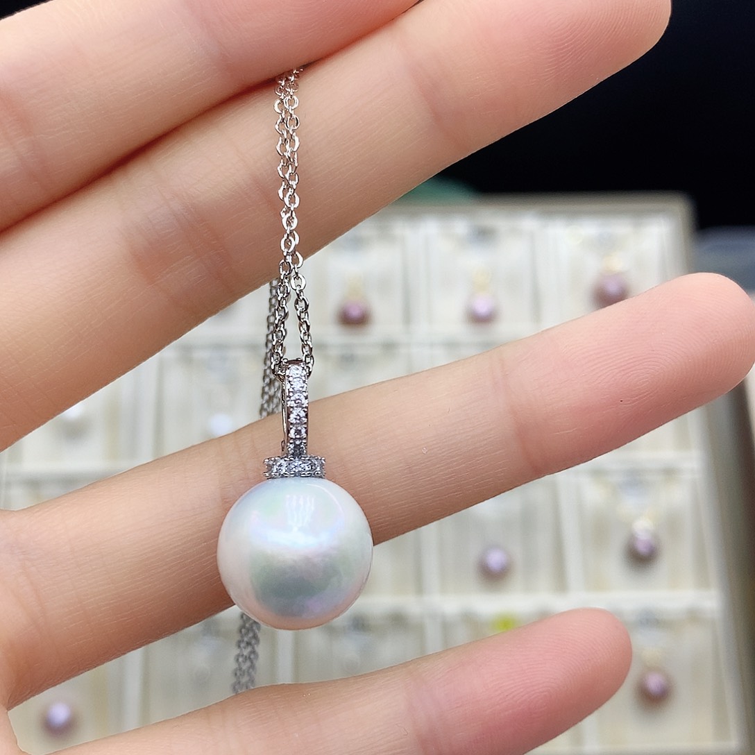 淡水珍珠颈饰合金