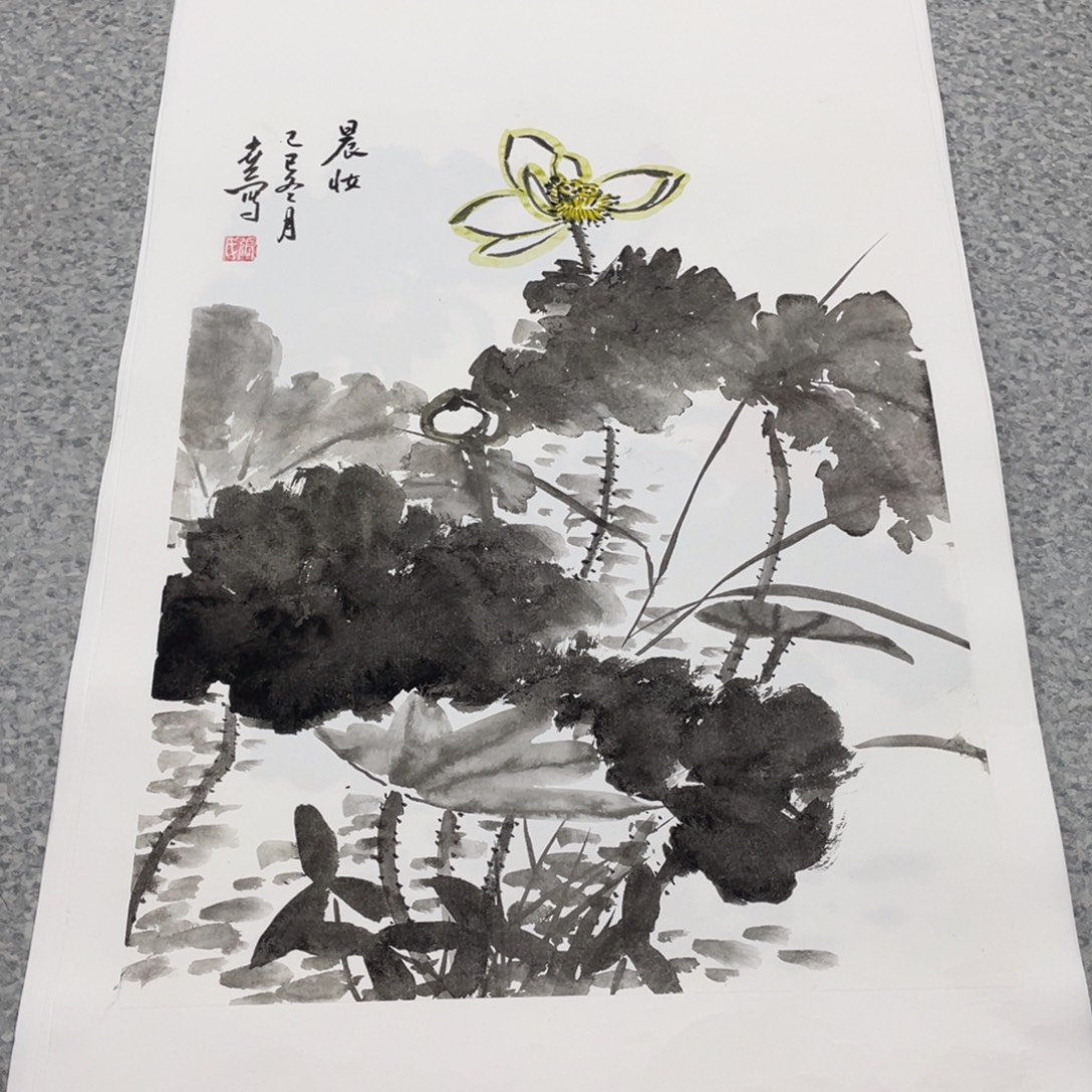 国画1.4平尺国画作品