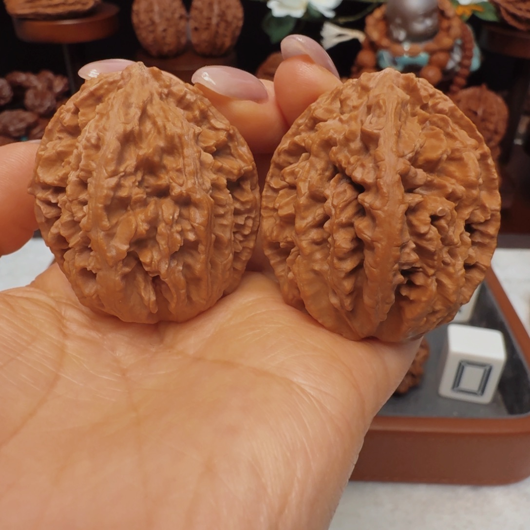 艺***～吊坠文玩核桃蛟河满天星