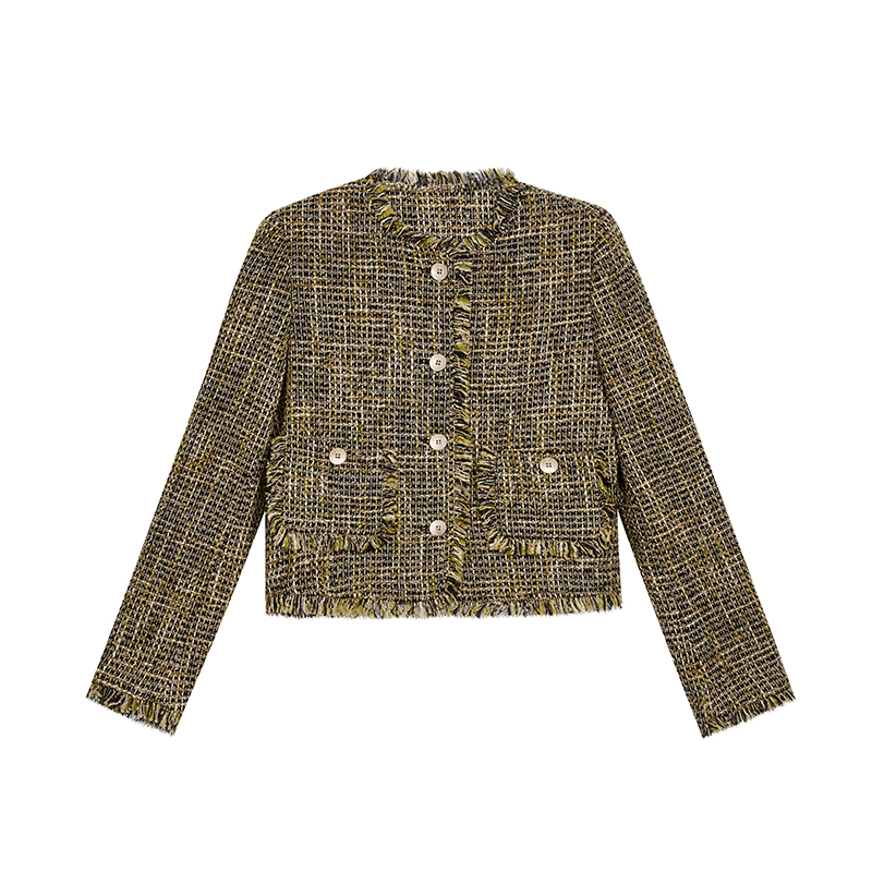 【方知有专属】简约质感法式小香风外套10110UIL343W0027-N