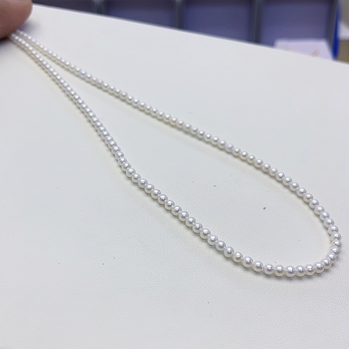 颈饰银S925镶嵌淡水珍珠