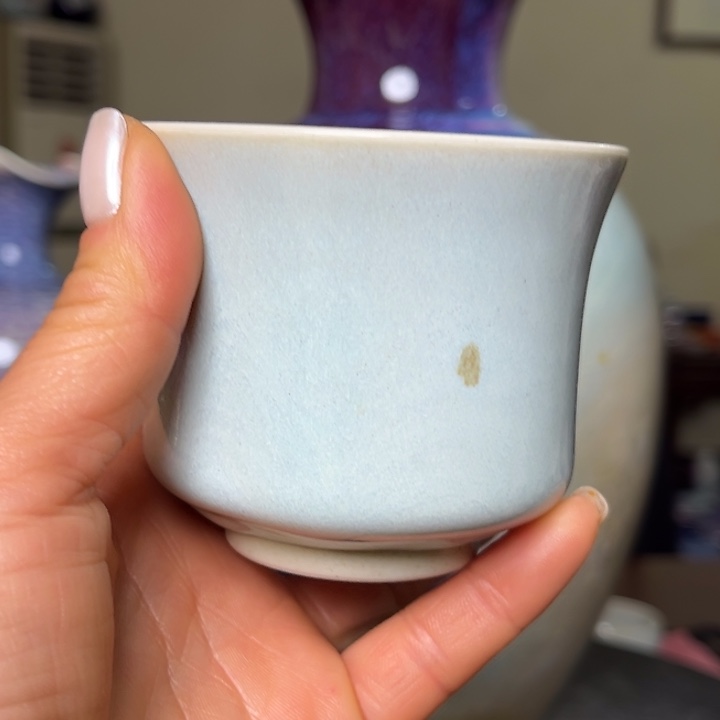 @***@瓷片牛家钧窑牛自恒老师钧瓷