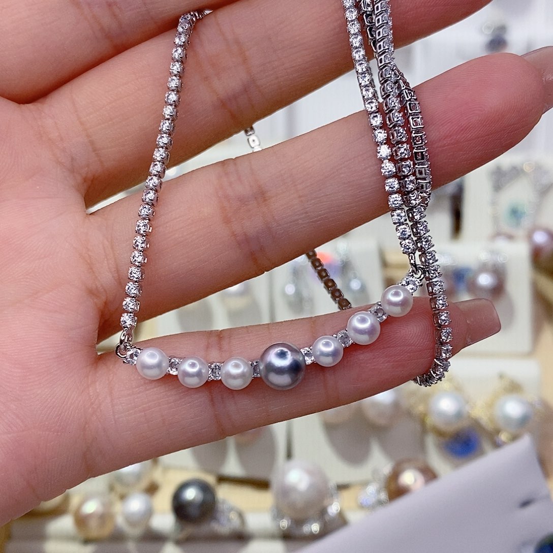 一***啊淡水珍珠项链未镶嵌