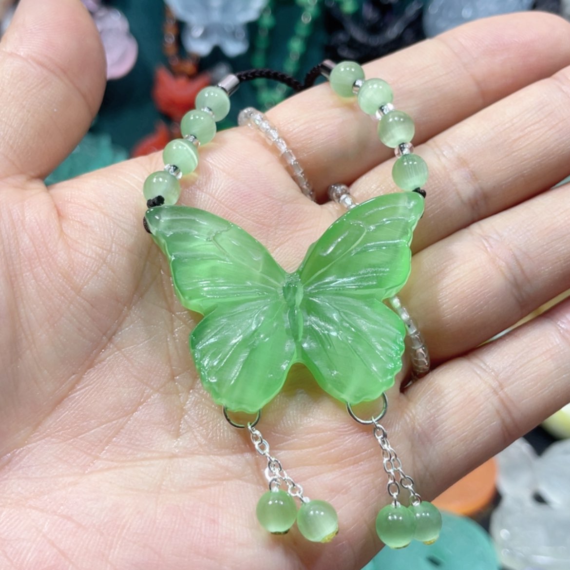 【闪购商品】未镶嵌岫玉颈饰9多色可选