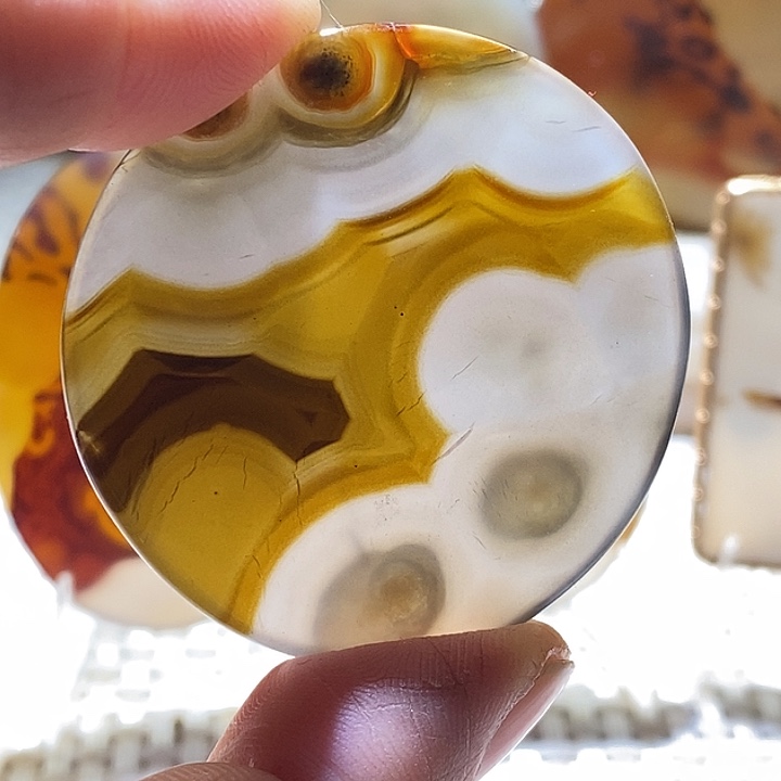 玛瑙/玉髓未镶嵌颈饰