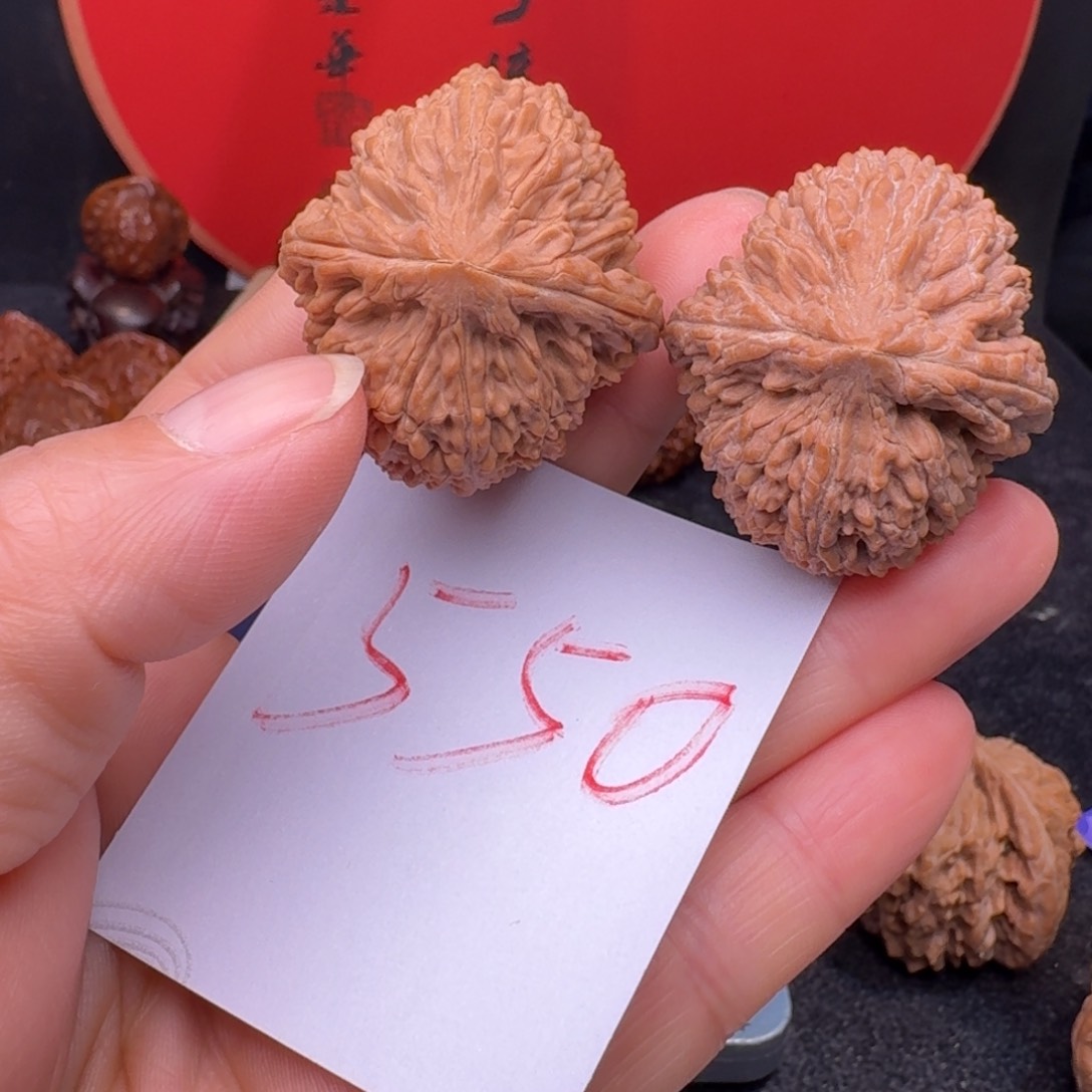 文玩核桃把件这****！肚37大蒜头