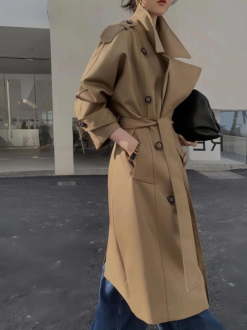 《直播专属链接非主图款》中长款，大款风衣单品单件，NO退NO换。