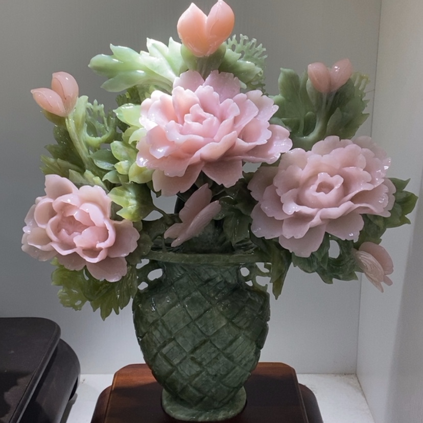 【闪购商品】蛇纹石玉（覆膜）珠宝奇石未镶嵌