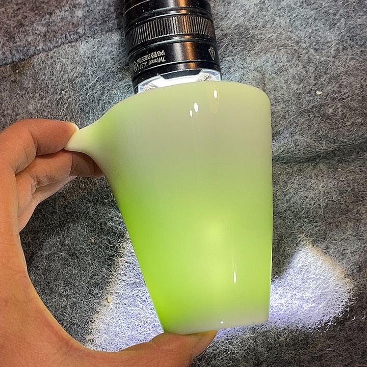 摆件陶绿稀土公道杯