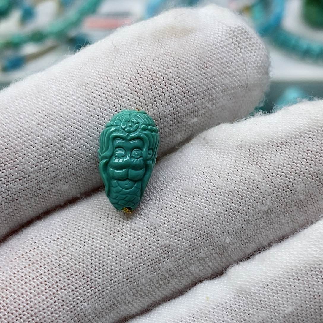 绿松石珠宝奇石未镶嵌