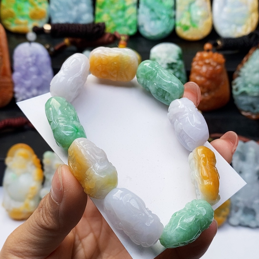 未镶嵌定制翡翠翡翠A货一物一证福利价
