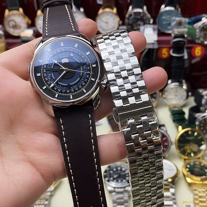 ****米全自动机械表男表腕表