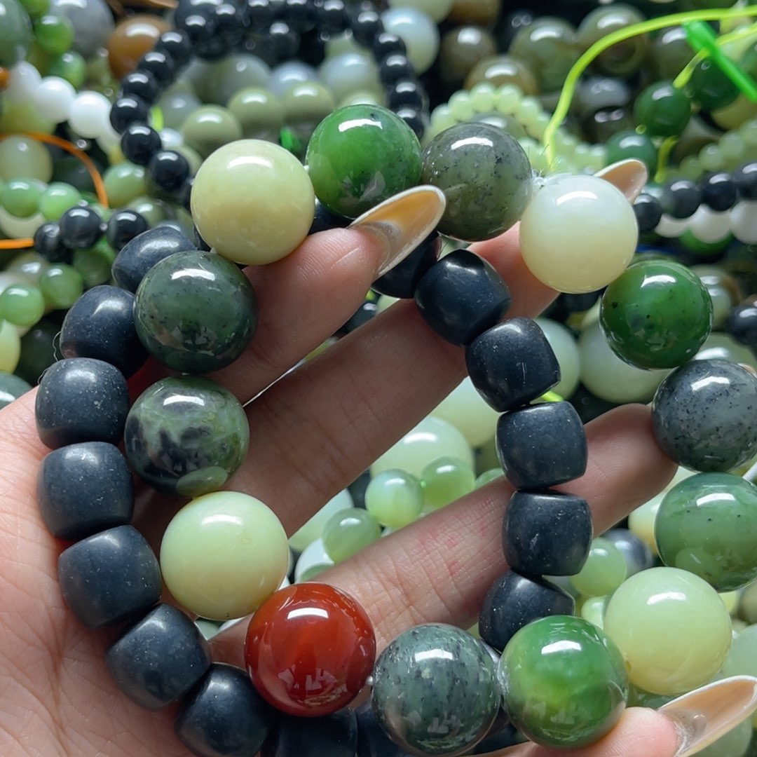 和田玉手链未镶嵌