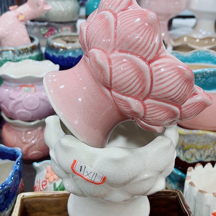 多肉陶瓷花盆满10元包邮