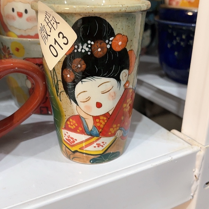 陶景德镇釉下手绘陶瓷 