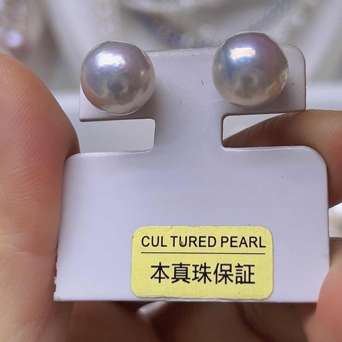 吊坠或者耳钉未镶嵌淡水珍珠