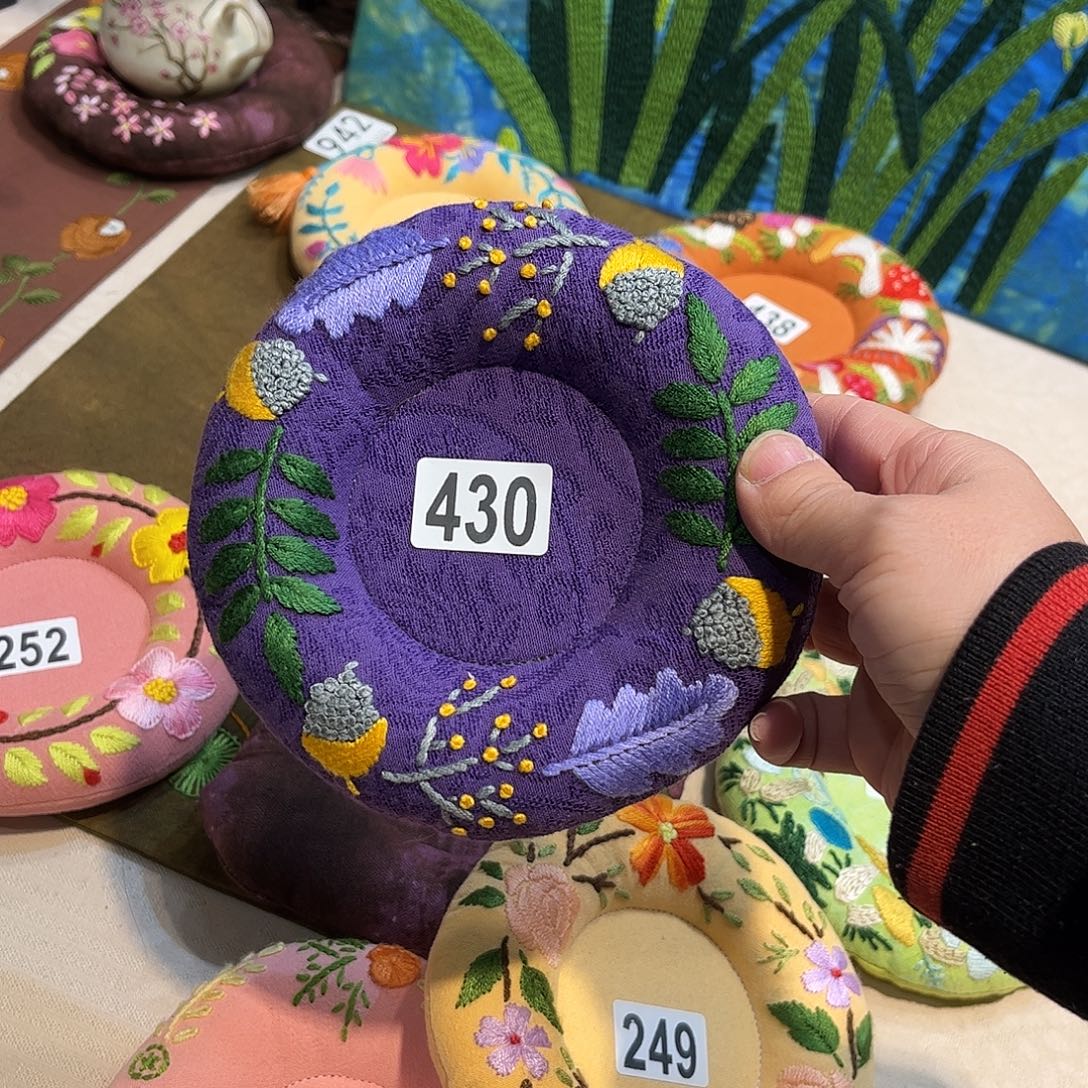 晴***️刺子绣窝窝壶垫美美价