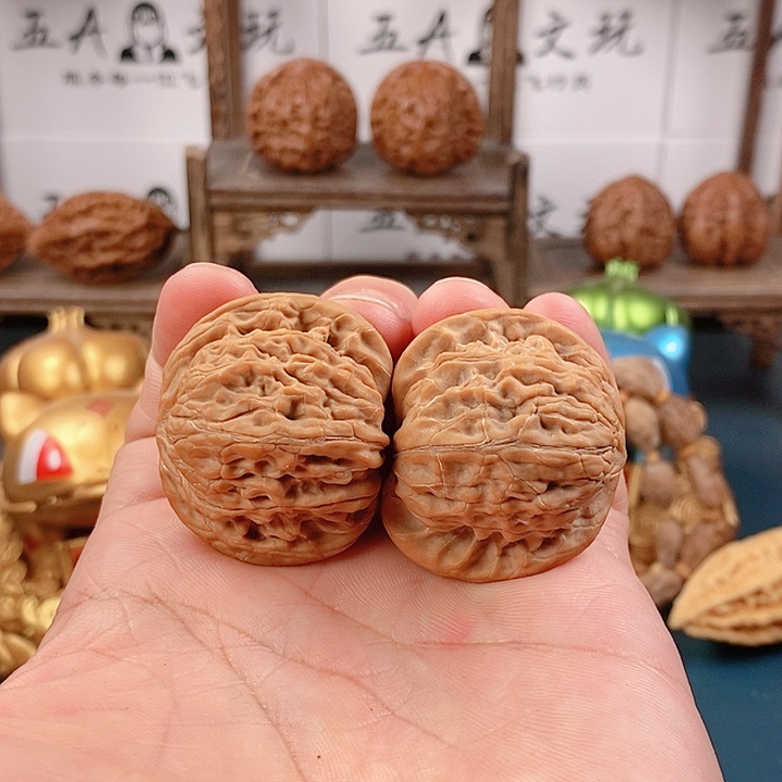 文玩核桃把件D153¥¥¥¥¥磨盘