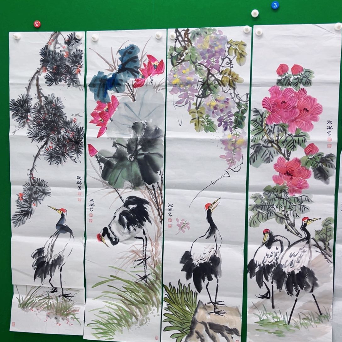 国画绘画沈老师作品140.35