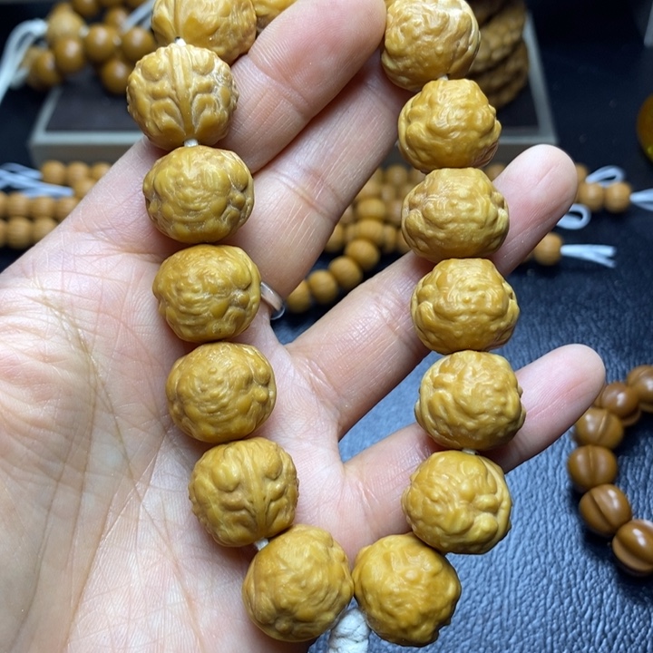 猴头核桃手串猴头猴脑