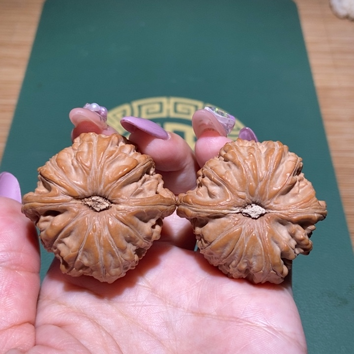 吊坠文玩核桃球白