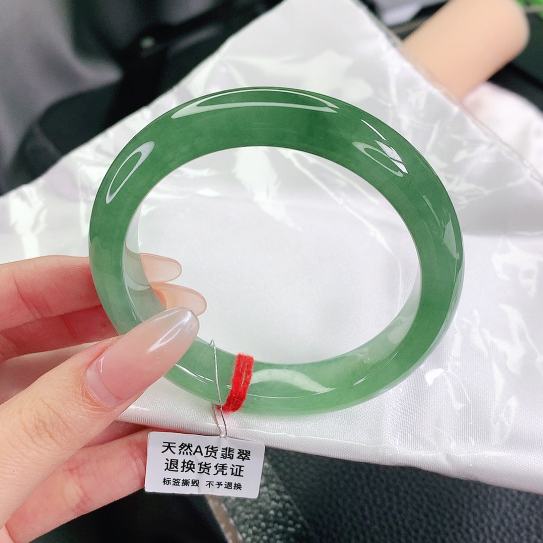 未镶嵌手镯翡翠57圈