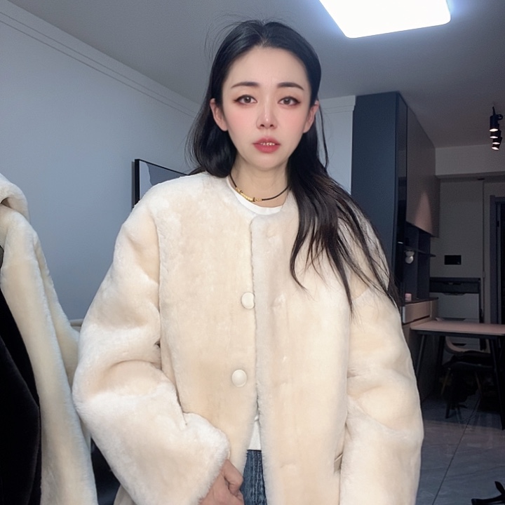 绵羊皮美丽奴皮毛一体M120斤内