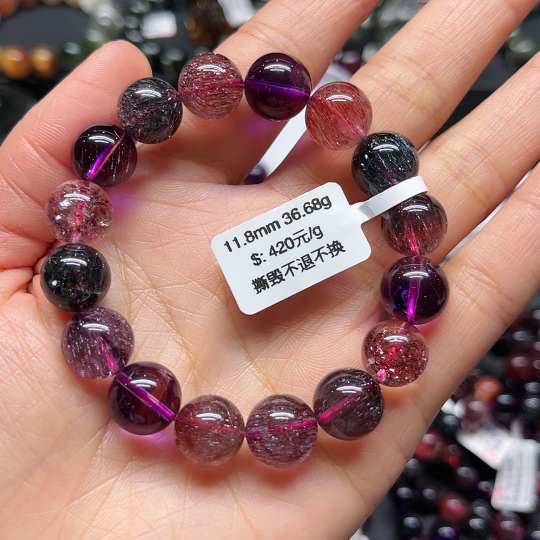 水晶手链未镶嵌钱*多手链