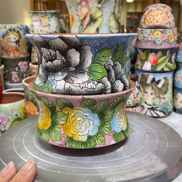 景德镇艺术手绘作品