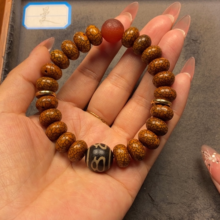 星月菩提吊坠菩提