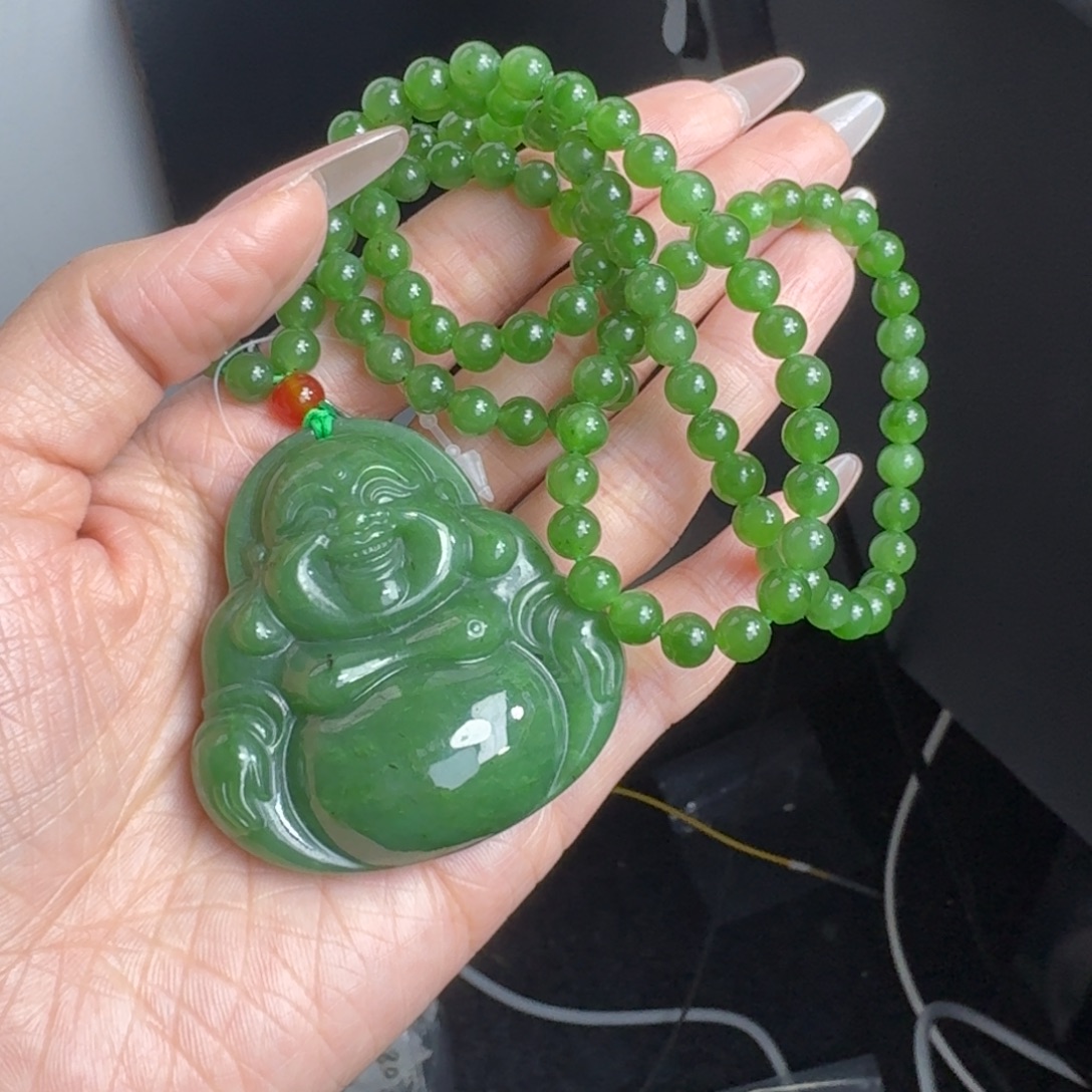 和田玉（碧玉）未镶嵌手镯