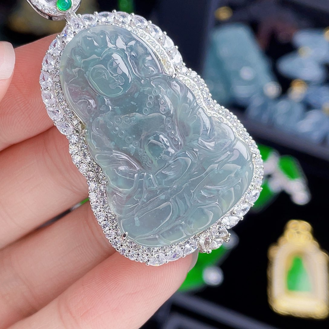 翡翠吊坠(不含链)未镶嵌