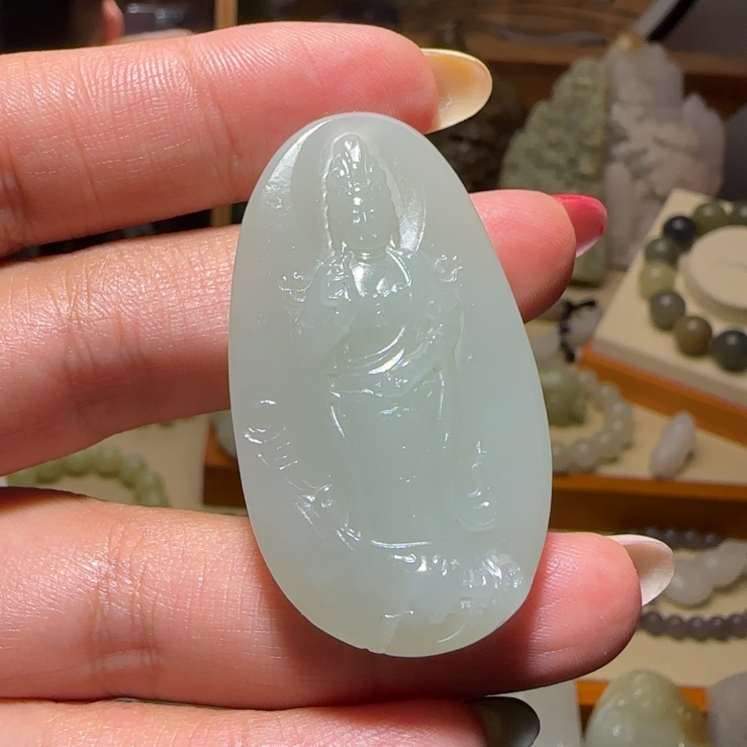颈饰未镶嵌和田玉