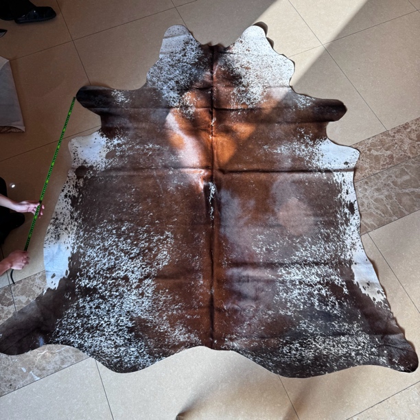 【本尼家】P24 240*215cm专拍牛皮地毯家用轻奢手工