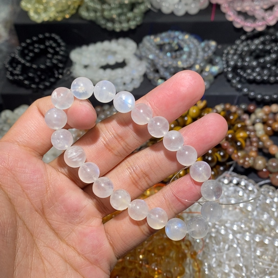 手链水晶未镶嵌蓝月光