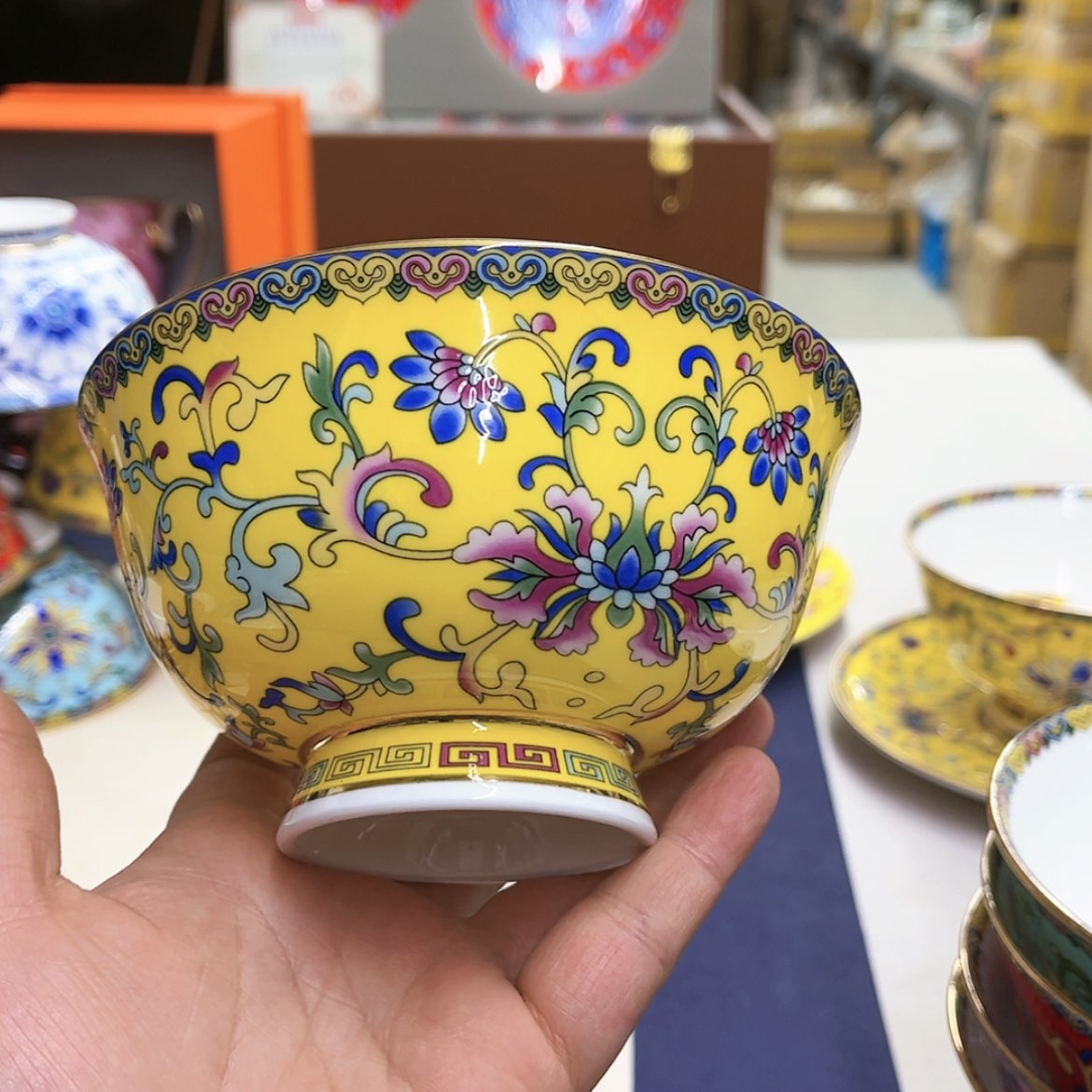 【闪购商品】珐琅5英寸10黄。。。。。。。