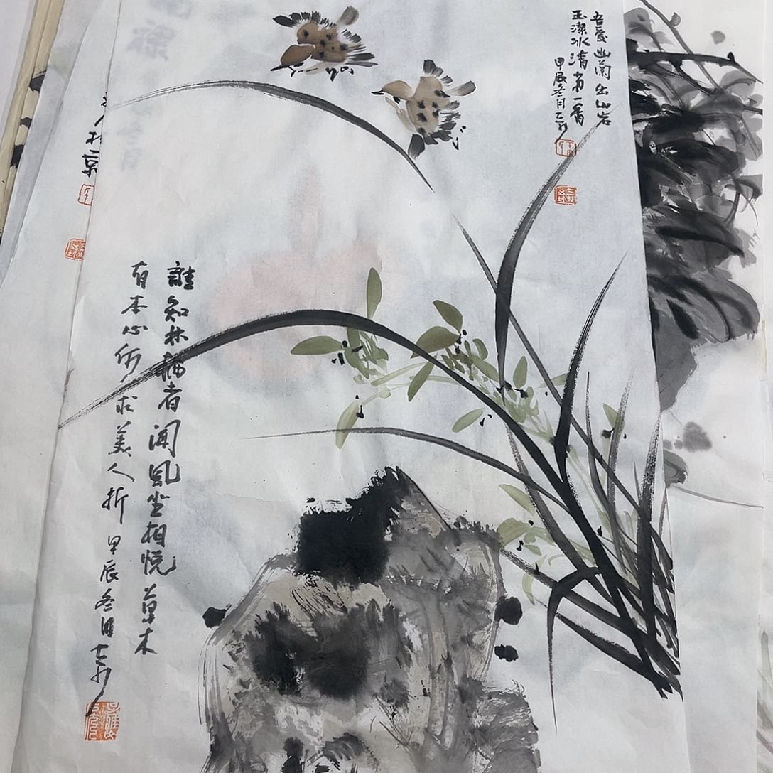 姜奇老师山水作品