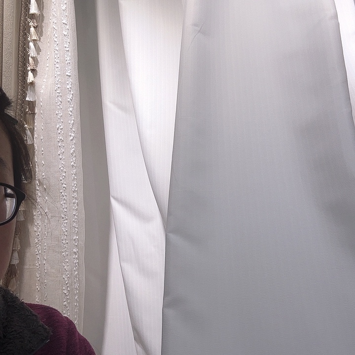 乳胶幻影纱6✖️2.7成品纱帘