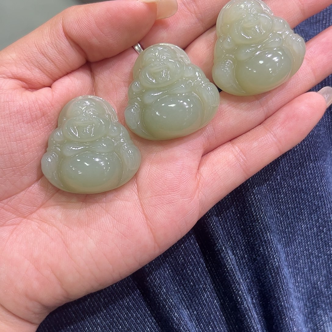 和田玉未镶嵌颈饰多样性拍一发一买断不退不换