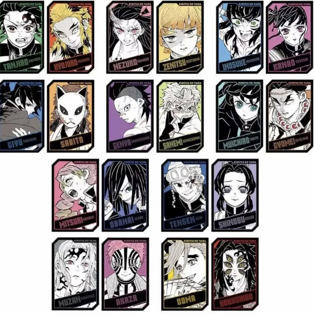 【日谷】国现js鬼灭之刃全息卡系列 盲盒代拆