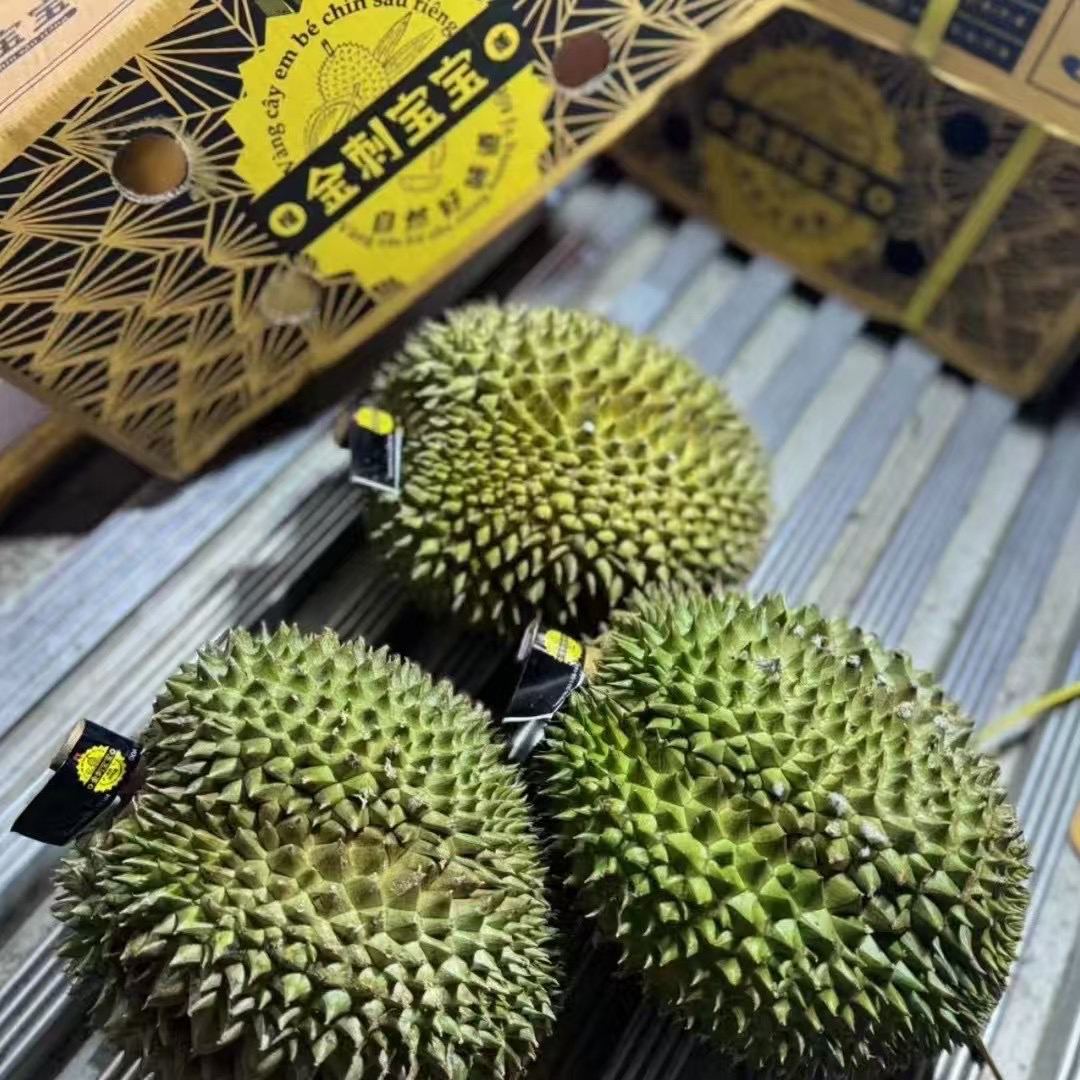“金刺宝宝”泰国金枕鲜榴莲（核小）整果一物一拍45元/斤金枕泰国