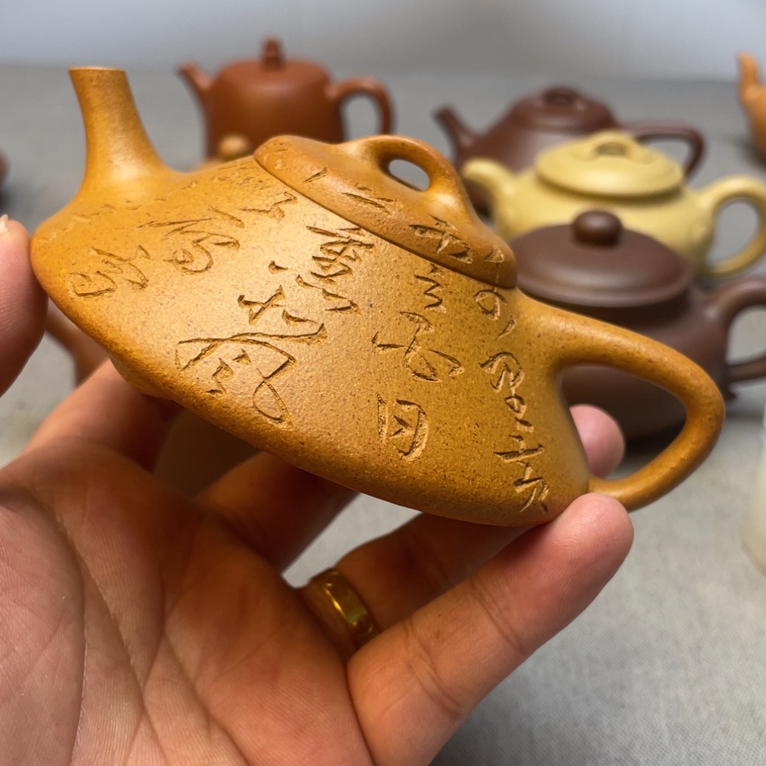 紫砂茶壶用****3全手微瑕
