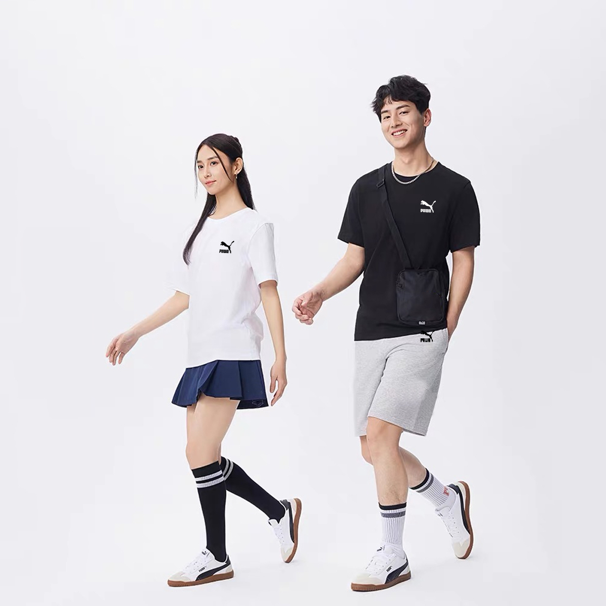 透气吸汗T恤运动偏大版型 休闲时尚港风短袖puwn