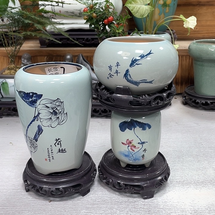 陶瓷花盆紫砂花盆福利抢购